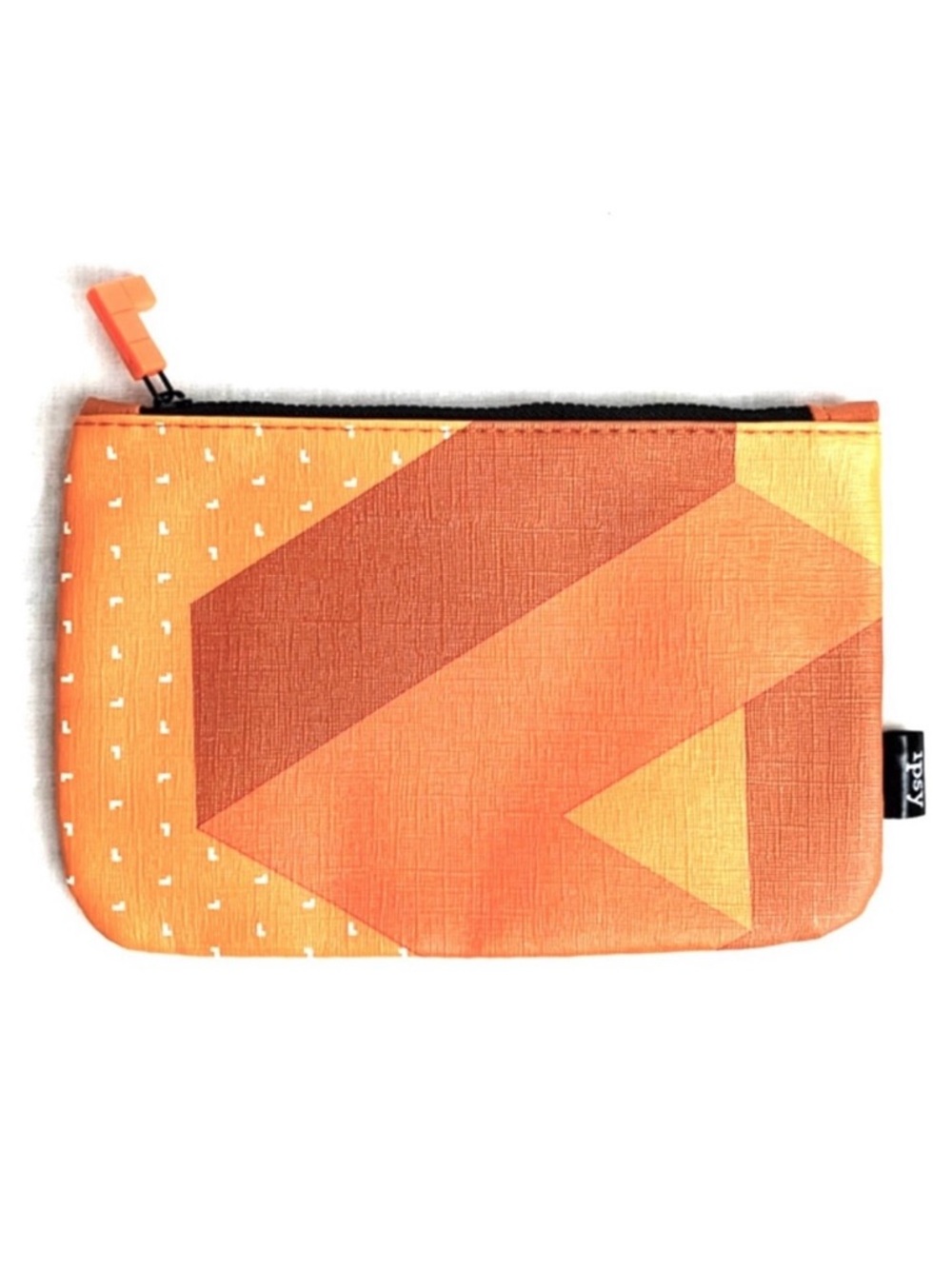 ipsy Tetris Collab Make Up Bag in Orange